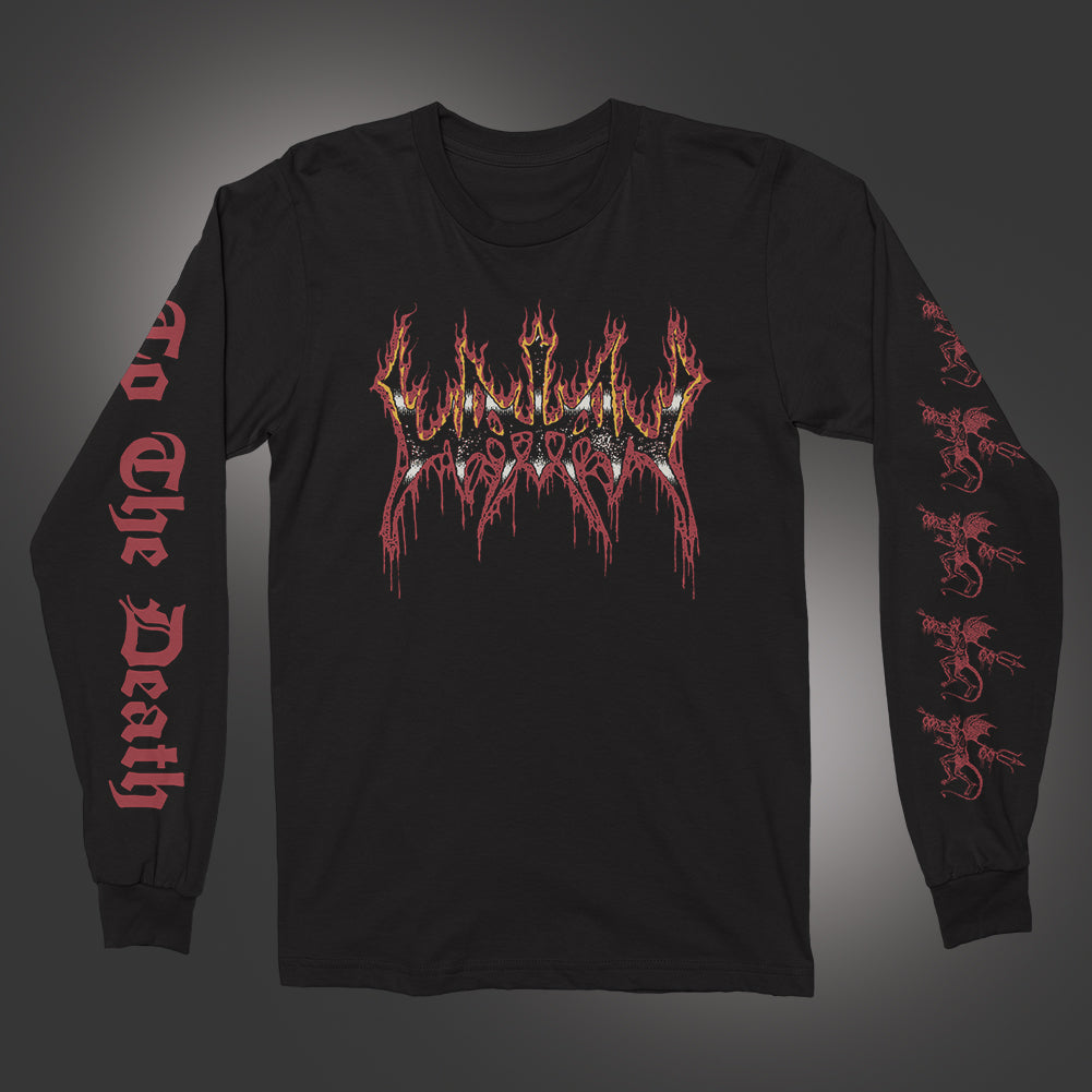 Fire Logo Long Sleeve (Black)