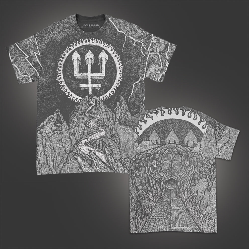 Trident Wolf Eclipse All Over Print T-Shirt