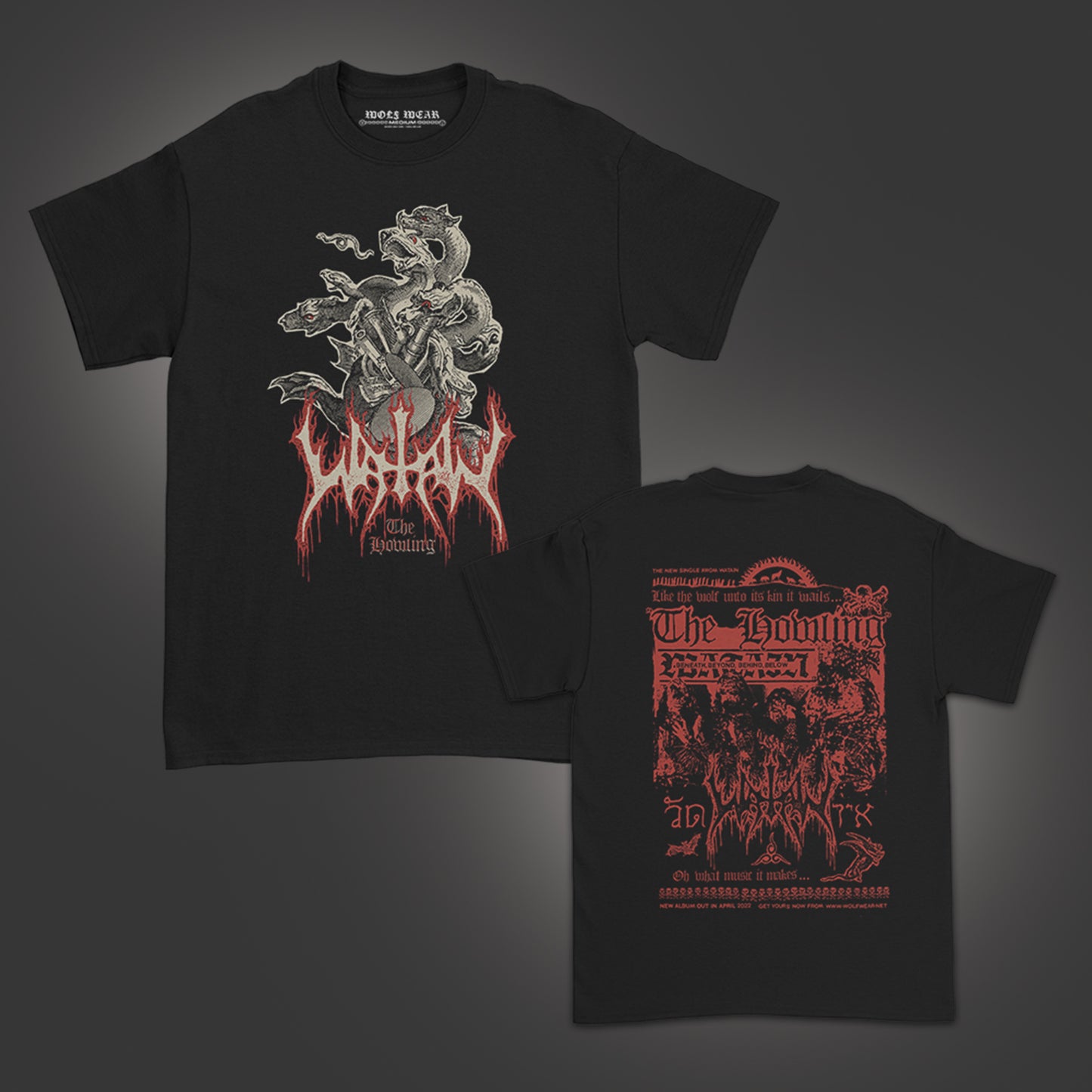 The Howling Cover T-Shirt (Black)