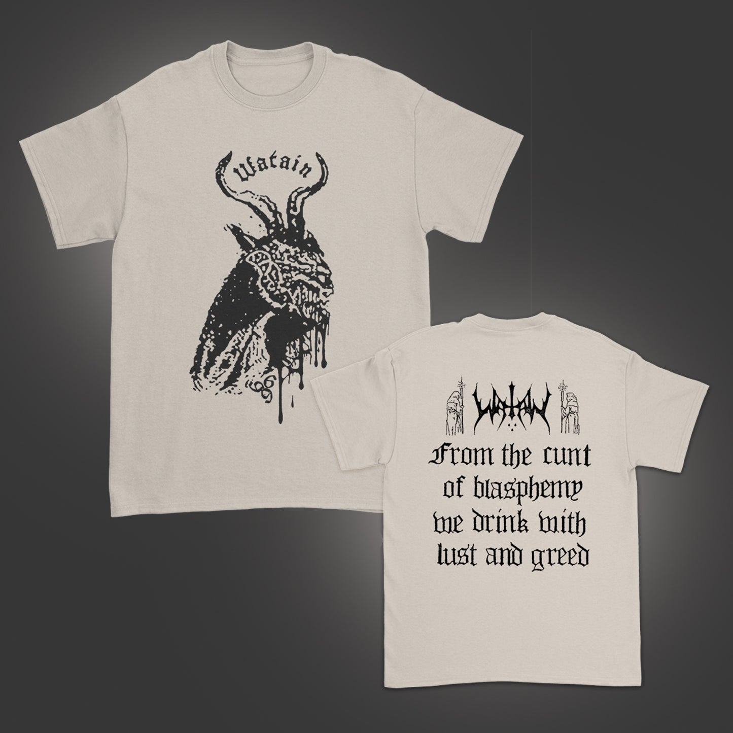Lust And Greed T-Shirt (Natural)