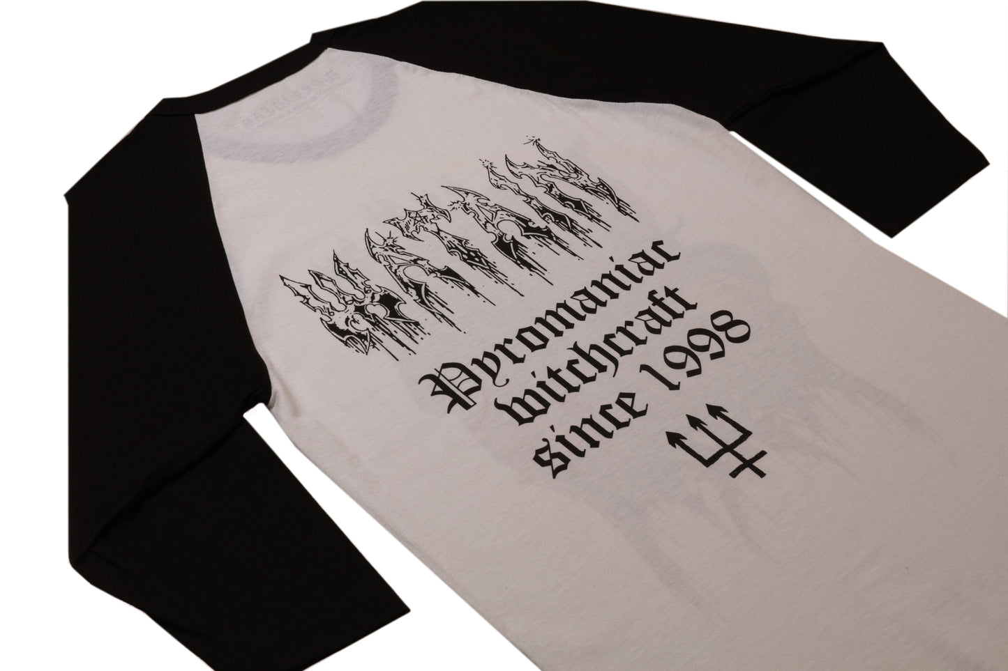 Pyromaniac Witchcraft Raglan (Natural/Black)