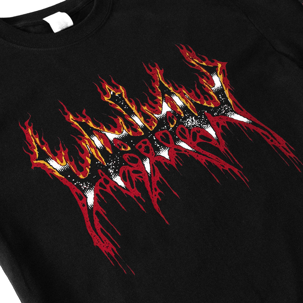 Fire Logo Long Sleeve (Black)